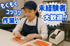 10月末まで★お魚売り場スタッフ大募集♪