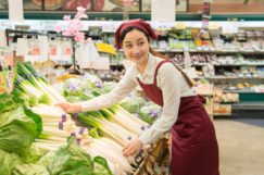 スーパーの青果売り場スタッフ大募集!